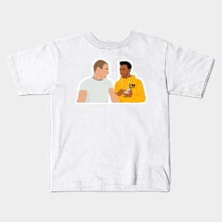 Valtteri Bottas and Lewis Hamilton being best friends for Mercedes Kids T-Shirt